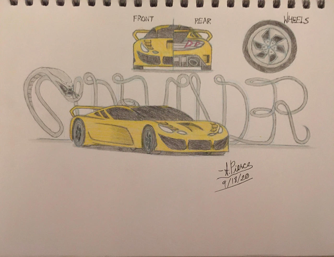 Sidewinder Exotic Car